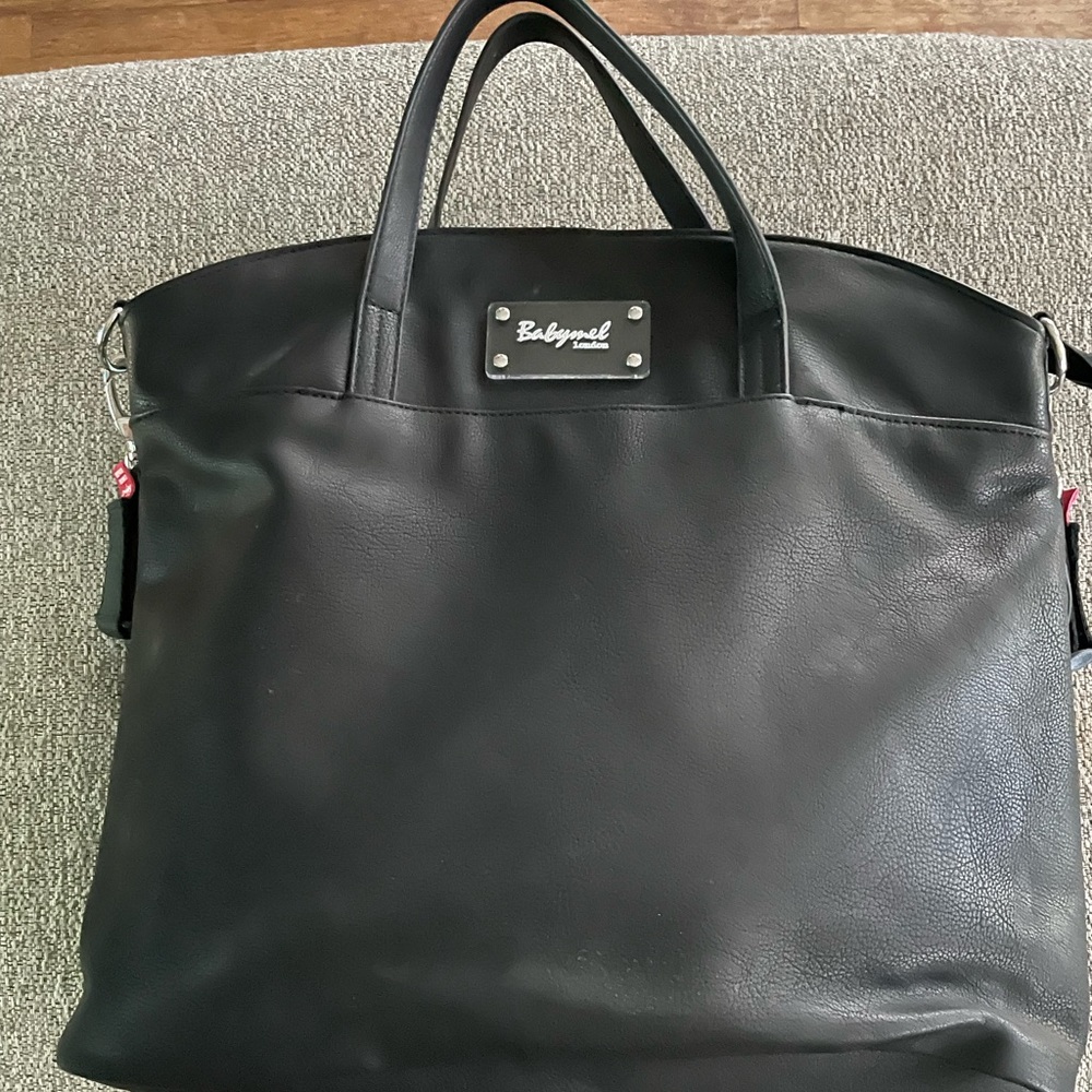 Babymel Grace Vegan Leather Tote Diaper Bag